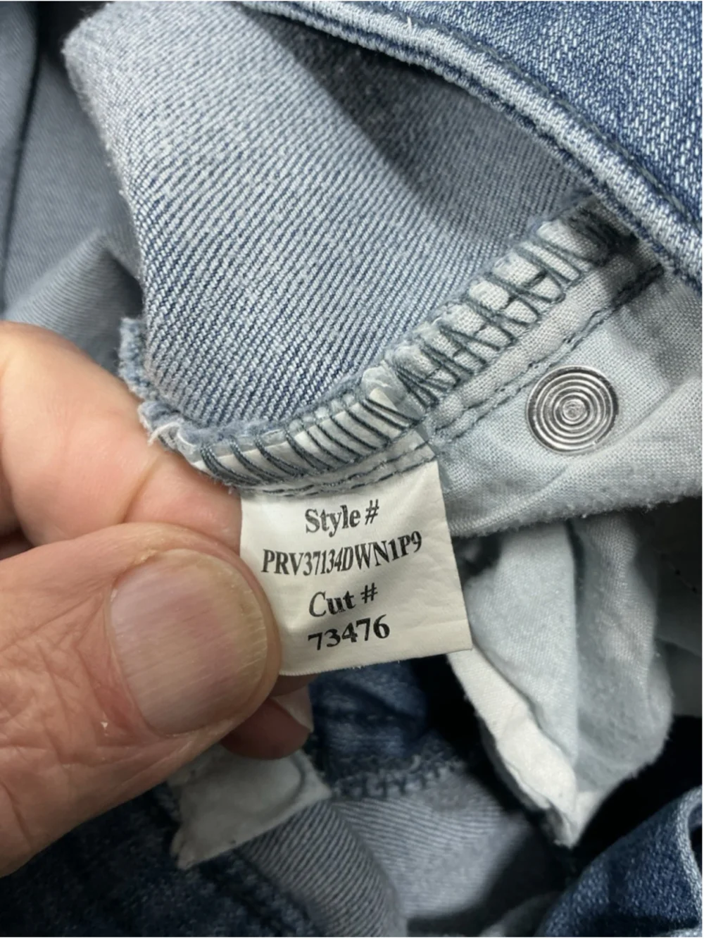 Woman’s Excellent Condition Avenue Blue Denim Jeans 18 Embroidered - Picture 7 of 8